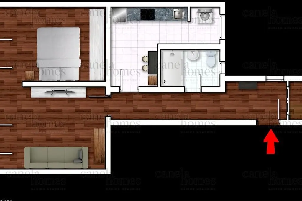 Canela Homes Barcelona Urquinaona 스페인